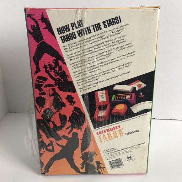 NEW Milton Bradley Celebrity Taboo Board Game New In Box - Picture 2 of 4